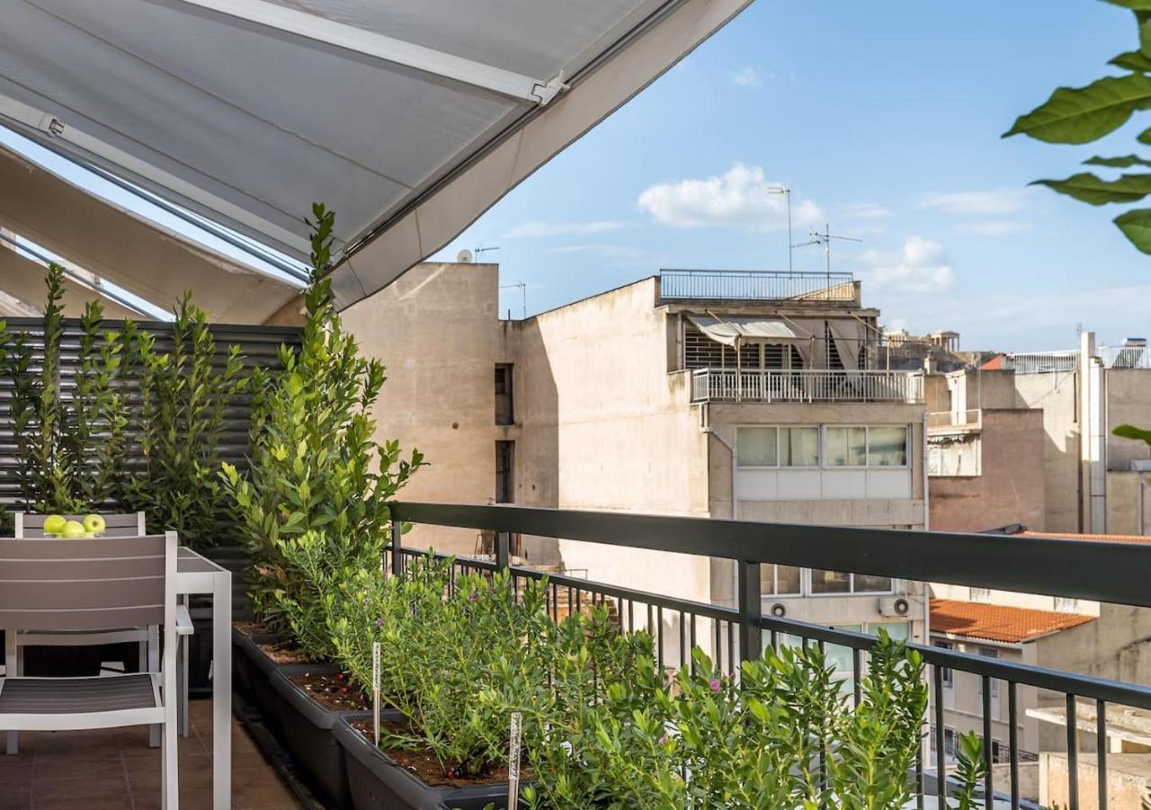 Syntagma Modern New Flat, Large Balcony With View Leilighet Athen Eksteriør bilde