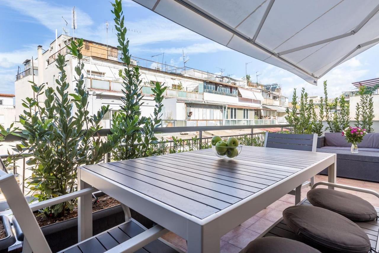 Syntagma Modern New Flat, Large Balcony With View Leilighet Athen Eksteriør bilde